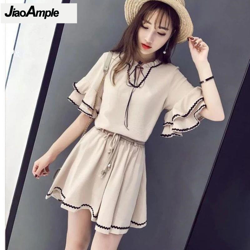 Korean Lifestyle - 2025 Yaz Yeni Şort Takım Elbise