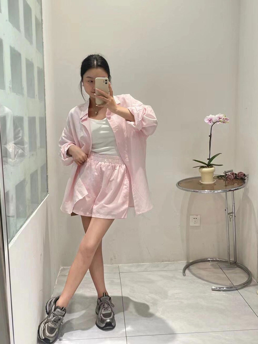 Kore Tarzı Tatlı Pembe Uzun Ko - Korean Lifestyle incelemesi ve fiyatı