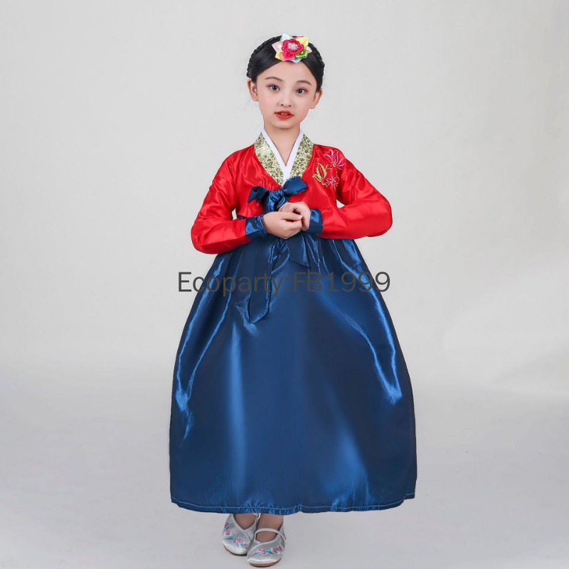 4 Renk Kızlar Hanbok Elbise Ko - Korean Lifestyle incelemesi ve fiyatı