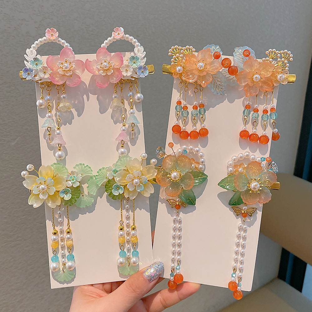 1 çift güzel Hanfu el yapımı ç - Hanbok Hair Pin incelemesi ve fiyatı