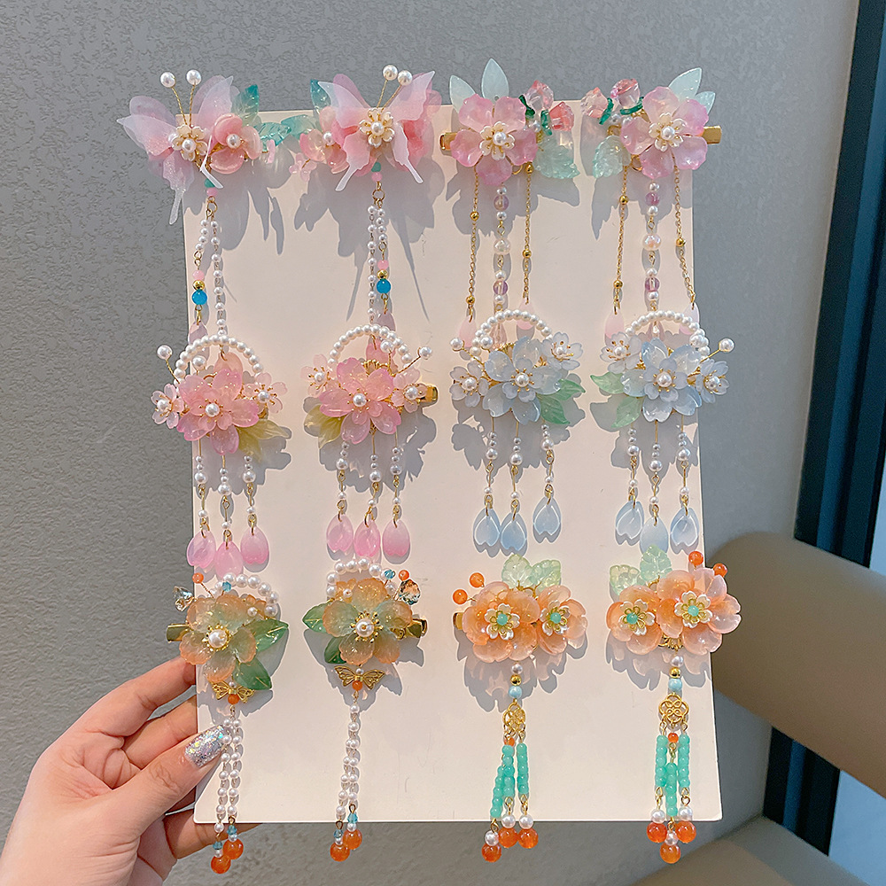 1 çift güzel Hanfu el yapımı ç - Hanbok Hair Pin incelemesi ve fiyatı