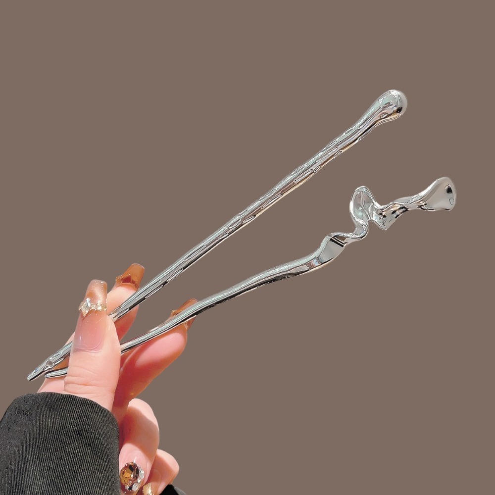 Yeni Çin Stili Gümüş Metal Saç - Hanbok Hair Pin incelemesi ve fiyatı