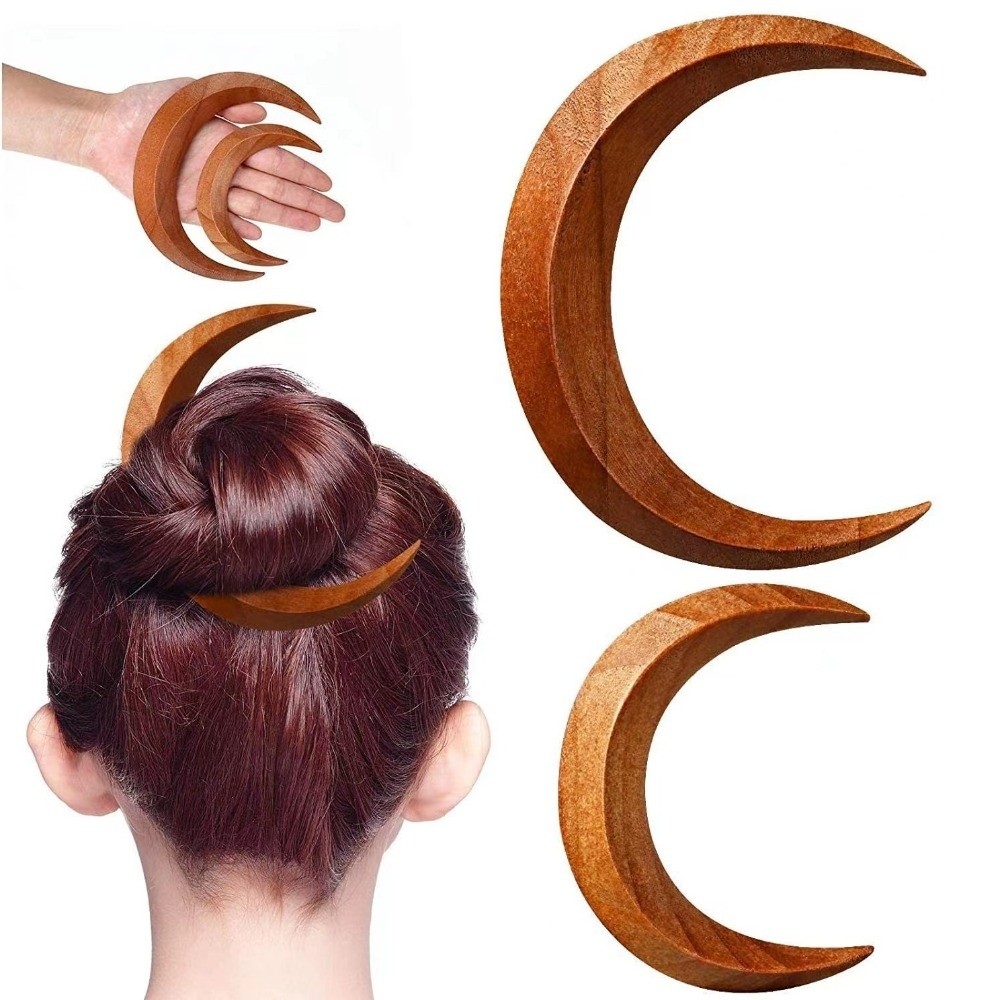 Zarif Hilal Saç Çatalı El Oyma - Hanbok Hair Pin incelemesi ve fiyatı